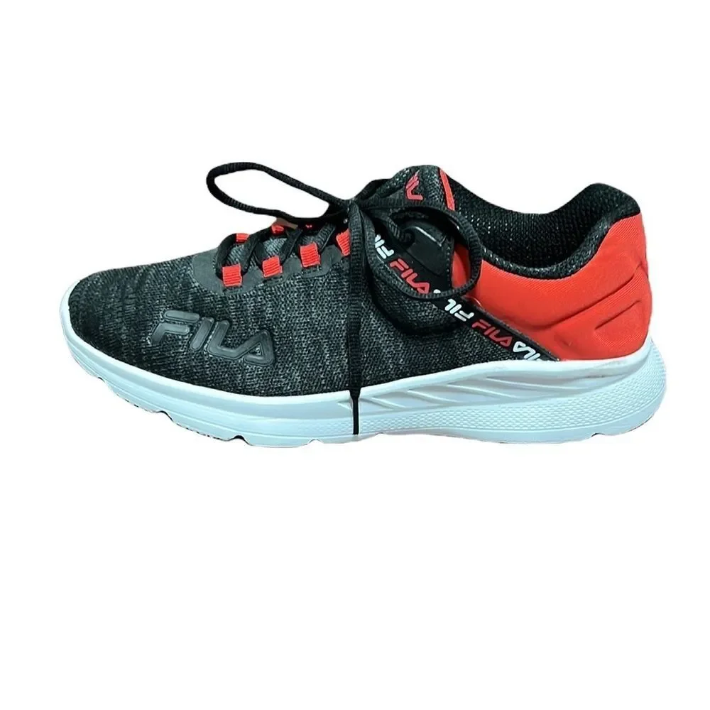 Fila black red